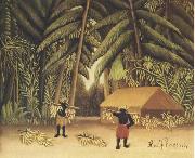 Henri Rousseau The Banana Harvest France oil painting artist